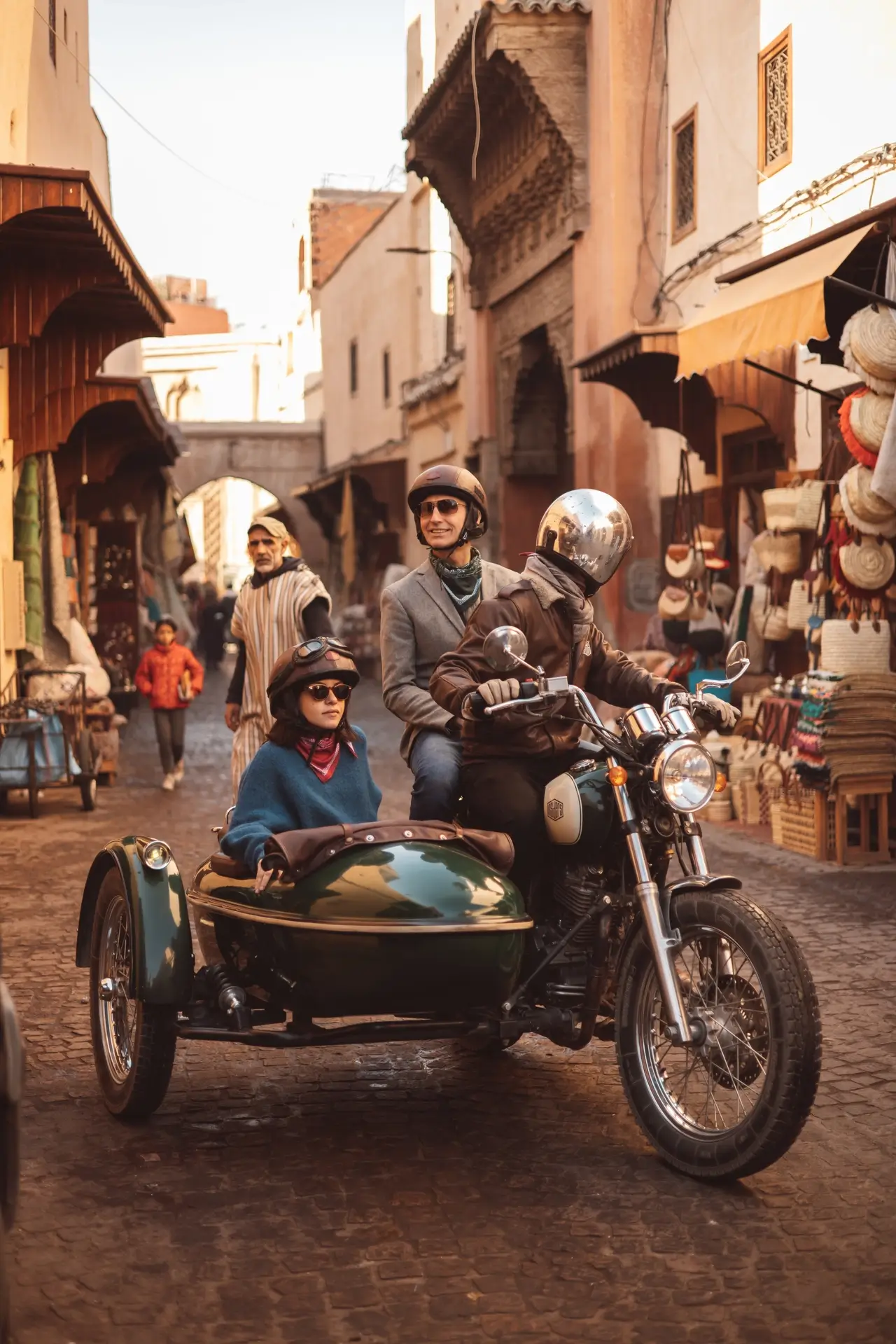 Marrakech sidecar rides